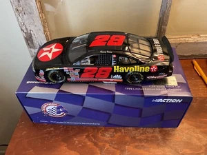 Action Kenny Irwin #28 Texaco Havoline 1999 Taurus auto pressofusa scala 1:24 - Foto 1 di 11