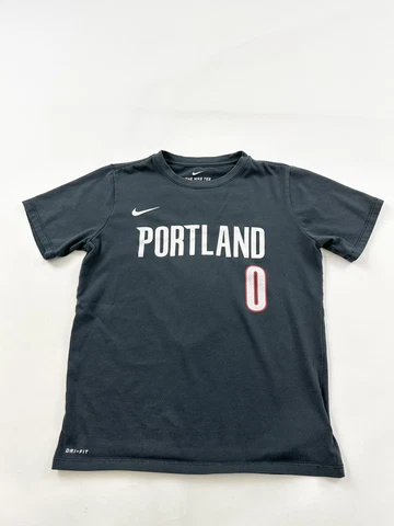 Damian Lillard Shirt Boys Small Portland Trail Blazers Nike Cover