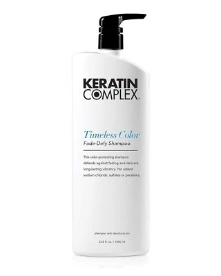 Keratin Complex Timeless Color Fade-Defy Shampoo, 33.8 FLOZ/1000ML Free Shipping - Image 1 of 4