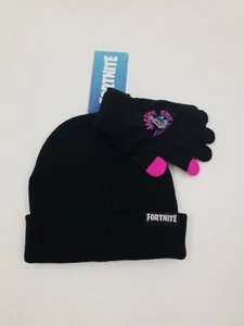 Unisex Boys' Girls' One Size Fortnite Hat & Glove Set 2-Piece Loot Llama NEW - Picture 1 of 1
