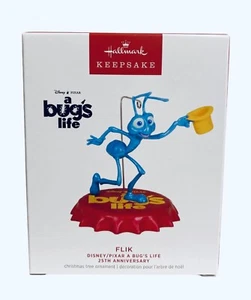 'Flik' Hallmark Disney/Pixar A Bug's Life 25 aniversario 2023 Nuevo en caja - Imagen 1 de 3