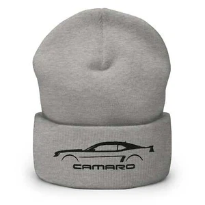 Camaro bestickte Beanie mit Bündchen der 5. Generation - Bild 1 von 13