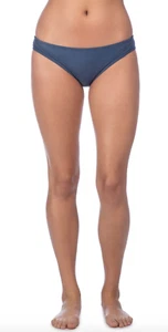 Lucky Brand Junior's Suede with Me Hipster Bikini Bottom, Denim, L - Picture 1 of 2