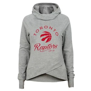 Outerstuff NBA Youth Girls (7-16) Toronto Raptors The Bridge Funnel Neck Hoodie - Picture 1 of 5