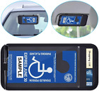 Handicap Placard Holder for Auto,  Disabled Parking Permit Sign Protector for Ca