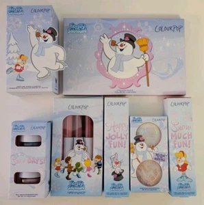 Colourpop X Colección Frosty Sombra de Ojos Maquillaje de Labios Set de 7 Piezas Días de Nieve Alegre - Imagen 1 de 20