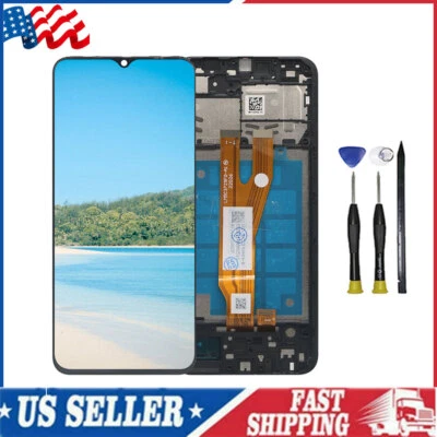 Para Samsung A03 Core A032F/M Pantalla LCD Pantalla Táctil Digitalizador Reemplazar Marco Foto 1 de 4