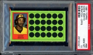 1981 Topps Scratch-offs Baseball #68 Ozzie Smith PSA 10 - Picture 1 of 2
