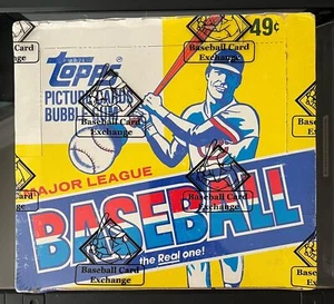 1983 Topps Cello Box Baseball BBCE selló a Tony Gwynn en la parte superior del paquete - Imagen 1 de 2