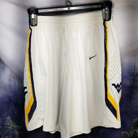 NIKE West Virginia Mountaineers Mens Size Medium Athletic Basketball Shorts Cover