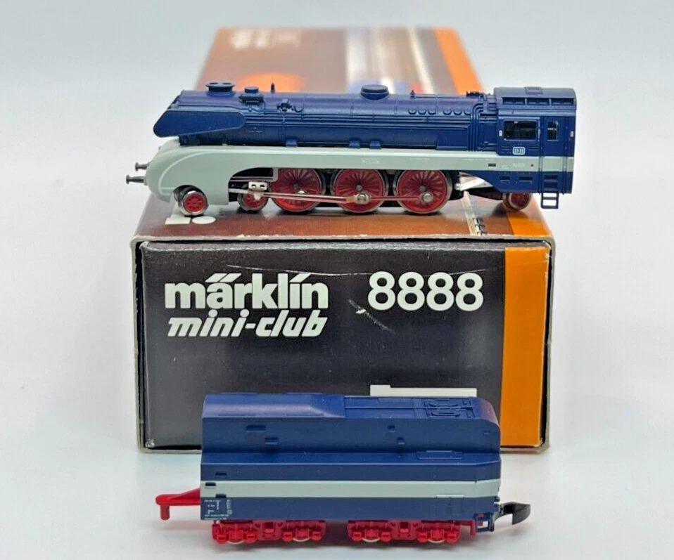 Locomotora de vapor Marklin 8888 BR10 escala Z con caja original licitadora (B) Foto 1 de 4