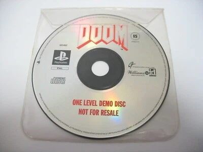 Doom 1 Level Lvl Playstation 1 CD Demo Disc PS1 SLES-00157 - Image 1 of 3