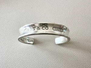 Tiffany & Co. 1837 Bangle Bracelet 925 Silber Armreif Original Armband - Bild 1 von 2