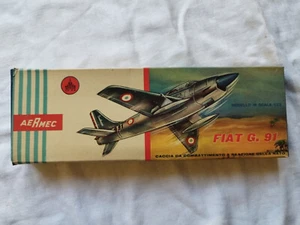 AERMEC FIAT G. 91 MODELLO IN SCALA 1/72 PLASTIC MODEL KIT ART 4013 MODELLISMO - Foto 1 di 4