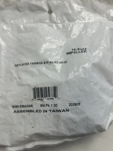 Yamaha Impellar 18-3042 ( Replaces 67F-44352-00-00) - Bild 1 von 2