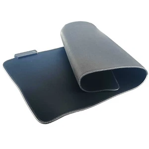 RGB Gaming Mouse Pad 800x300mm Large Light Anti Skid Desk Keybaord Mat Black - Picture 1 of 8