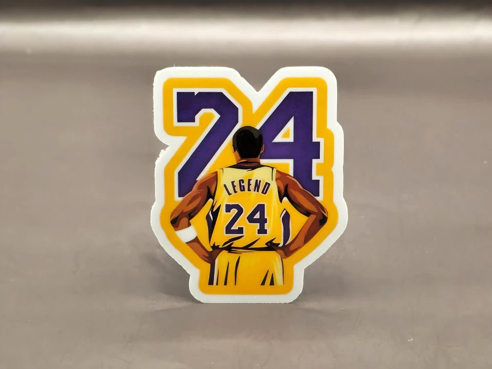 Pegatinas LA Los Angeles Lakers NBA Baloncesto Vinilo Kobe Bryant Lebron Foto 1 de 1