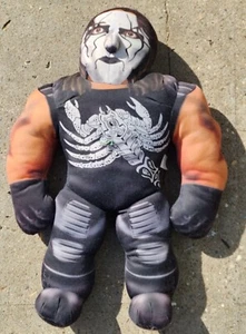 VINTAGE 1998 Wrestling WCW Sting Bashin Brawler Plush Doll pillow 21", it works - Picture 1 of 5