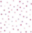Watercolor Dots Wall Art Kit Pink Party Decoration Girls Room Decor Gifts
