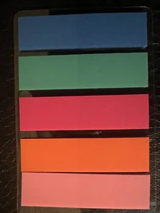 100 Pcs Sticky Annotation Mini Index notes Strip Labels Practical Bar Index - Picture 1 of 4