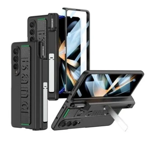 GKK Band Case for Samsung Galaxy Z Fold 4 Magnetic Hinge Pen Holder Glass Cover - Picture 1 of 24