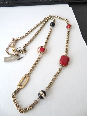 CHICOS "CARLY SINGLE" NECKLACE 38-42" - Image 1 of 4