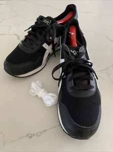 Sneaker da uomo Asics Tiger Runner 1191A207 US 11 stringate in pelle nera - Foto 1 di 20