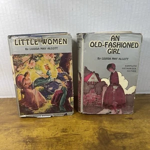 Little Women & An Old Fashioned Girl GROSSET & DUNLAP By  Louisa M. Alcott - Picture 1 of 6