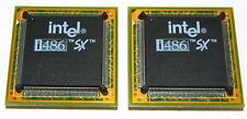 Intel i486SX KU80486SX-25 SX683 on PCB embedded Socket3 FULL WORK