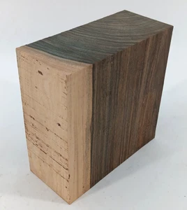 Lignum Vitae turning blank 2 3/8" x 5 1/4" x 5 1/4" - Picture 1 of 3
