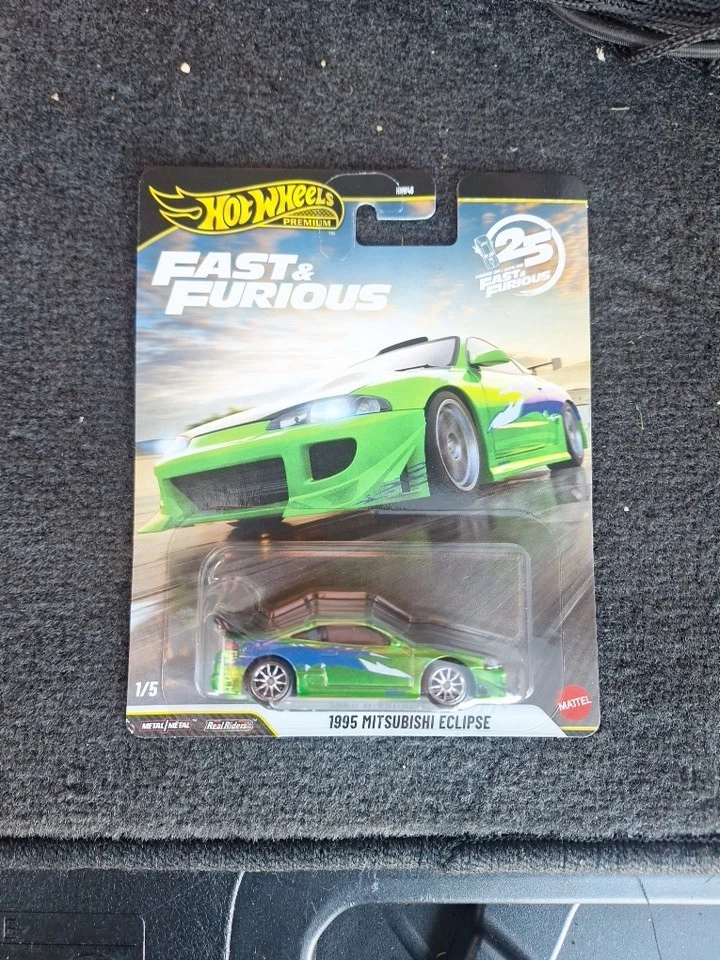Hot Wheels 1995 Mitsubishi Eclipse Special Fast & Furious Chase 2026 Super🔥🔥🔥 Foto 1 de 1