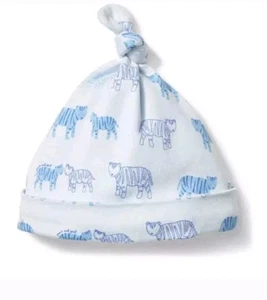 Janie And Jack Bebé Azul Tigre Twist Gorro Gorra Cuna NUEVO - Imagen 1 de 5