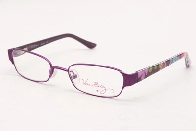 NOVO ÓCULOS VERA BRADLEY FLUTTERBY (FBY) ROXO AUTÊNTICO DESIGNER 46-16 - Imagem 1 de 4