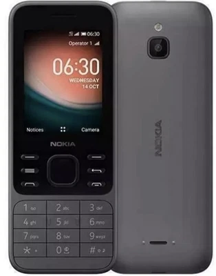 Neu verpackt Nokia 6300 4G schwarz entsperrt Dual Sim - Bild 1 von 3