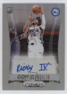 2023 Panini Prizm Deca Signatures Silver Ricky Council IV #DS-RCO Rookie Auto RC - Image 1 of 2