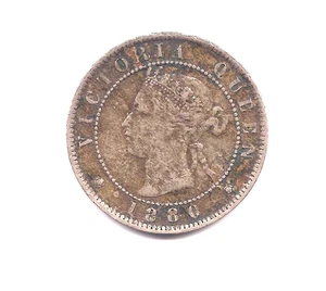 1880 Jamaika Half Penny---Ehrliche Gebrauchsspuren!! - Bild 1 von 2