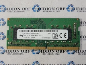 MICRON 8 GB SODIMM RAM PC4-2666V 1Rx8 MTA8ATF1G64HZ-2G6E1, SKU 13085 - Imagen 1 de 1
