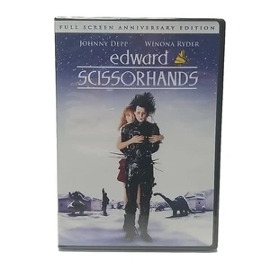 Edward Scissorhands (DVD, Full Screen Anniversary Edition) Sealed New - Picture 1 of 2