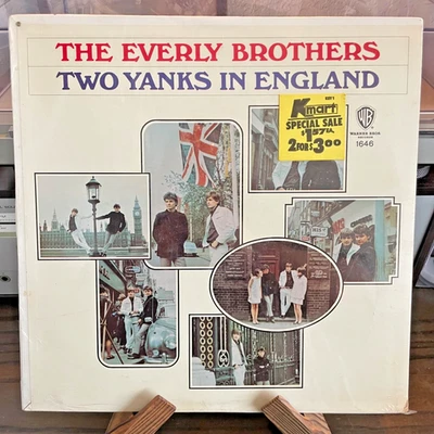 The Everly Brothers Two Yanks In England LP Warner Bros 1966 W 1646 mono SEALED - Image 1 of 2