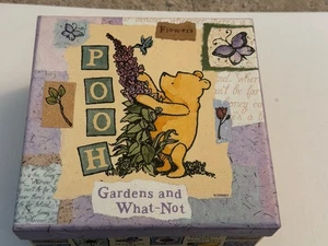 Vintage Classic Winnie the Pooh Gardens and What-Not memories box HW1 - Picture 1 of 3