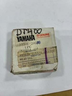 YAMAHA YZ250 IT250 IT400 TY350N DT250 DT400 COJINETE EJE CIGÜEÑAL DERECHO 93306-20618 Foto 1 de 3