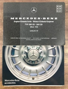 1979 Mercedes Benz 280CE 300CD Factory Parts & Accessories Catalog D Manual W123 - Picture 1 of 11