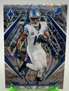 2024 Panini Phoenix - Amon-Ra St. Brown #8 Lazer - Bild 1 von 2