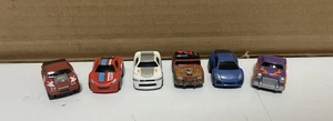 Nano Speed Cars Lot Mini Micro Pull Back Racing Fast! Chevy Flames ๐ฅ Purple ๐ - Picture 1 of 3