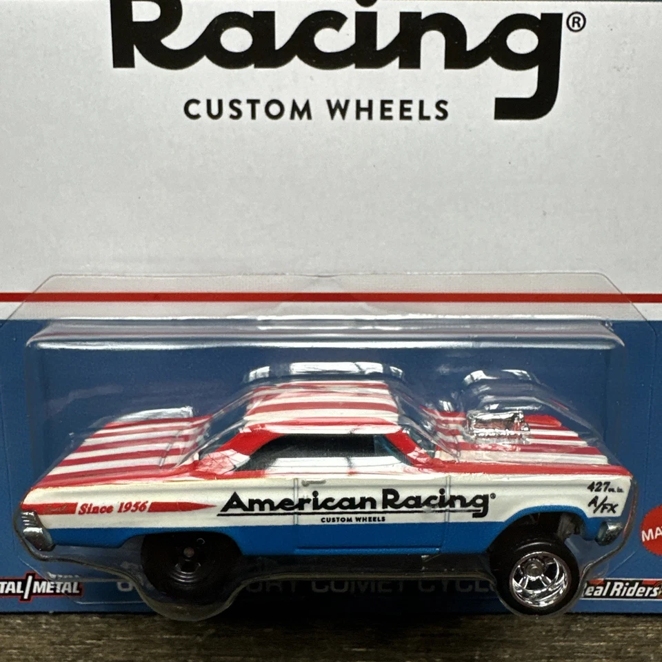 Hot Wheels American Racing Custom Wheels 65 Mercury Comet Cyclone 2023 Foto 1 de 4