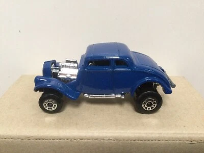 LESNEY MATCHBOX  SUPERFAST MB69D WILLYS HOT ROD PREPRODUCTION BLUE no tampo - Image 1 of 4