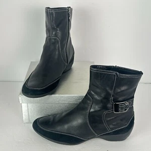 Circa Joan & David CJFRESH Botines Cuero Negro Mujer Talla US 8.5M - Imagen 1 de 12