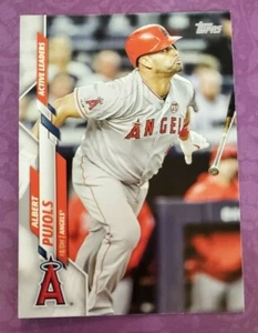 2020 Topps Update #U-259 Albert Pujols Active Leaders Los Angeles Angels Card - Picture 1 of 2