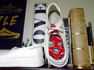 Customized Casual Shoes Men Size 9 White Georgia Bulldogs NFL Football Team Logo - Picture 1 of 1