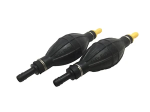 2 MarkDown Marine Boat Black Rubber Jumbo Primer Bulb Hose For Outboard Fuel blb - Picture 1 of 5